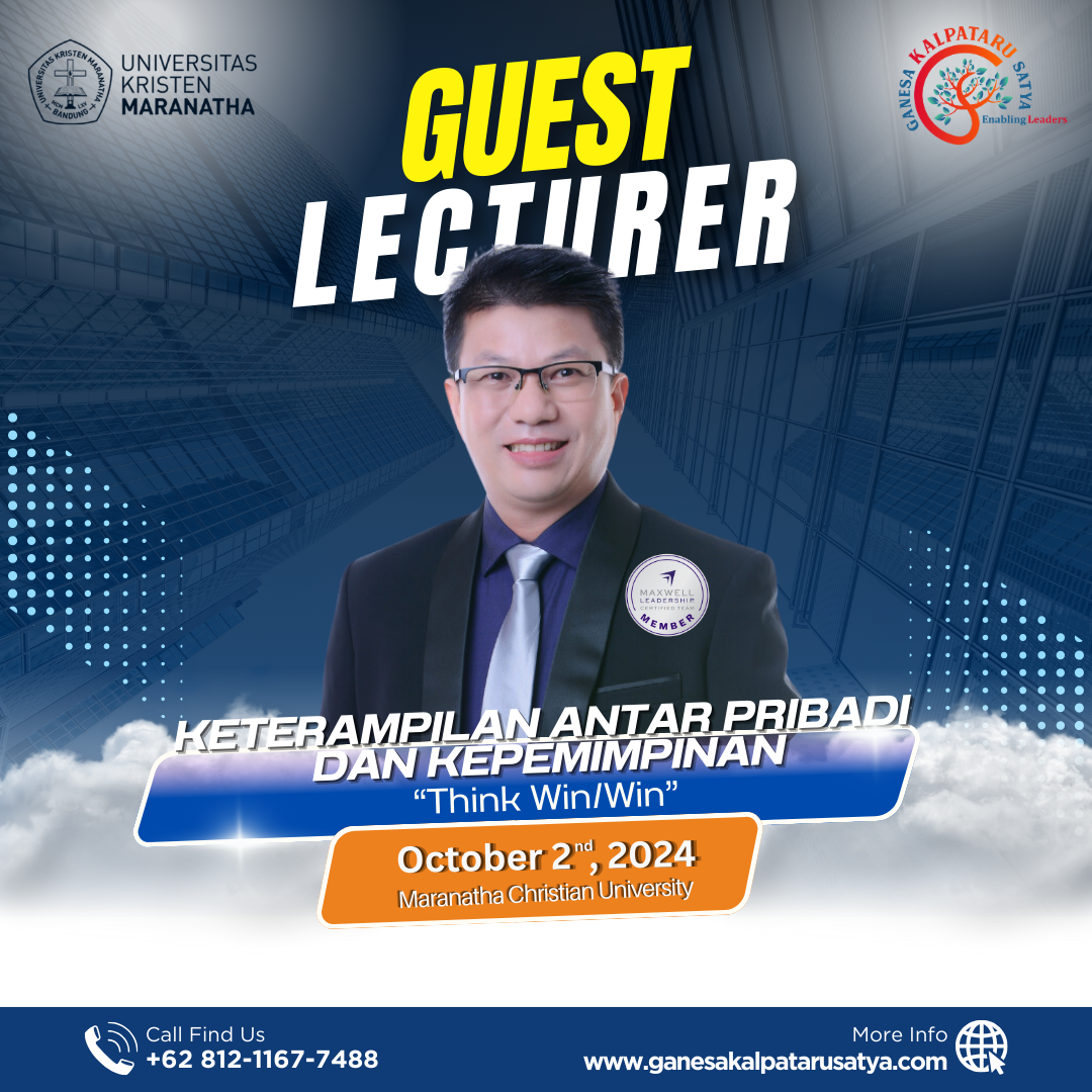 Keterampilan Antar Pribadi & Kepemimpinan Fakultas Bisnis Universitas Kristen Maranatha: Think Win/Win