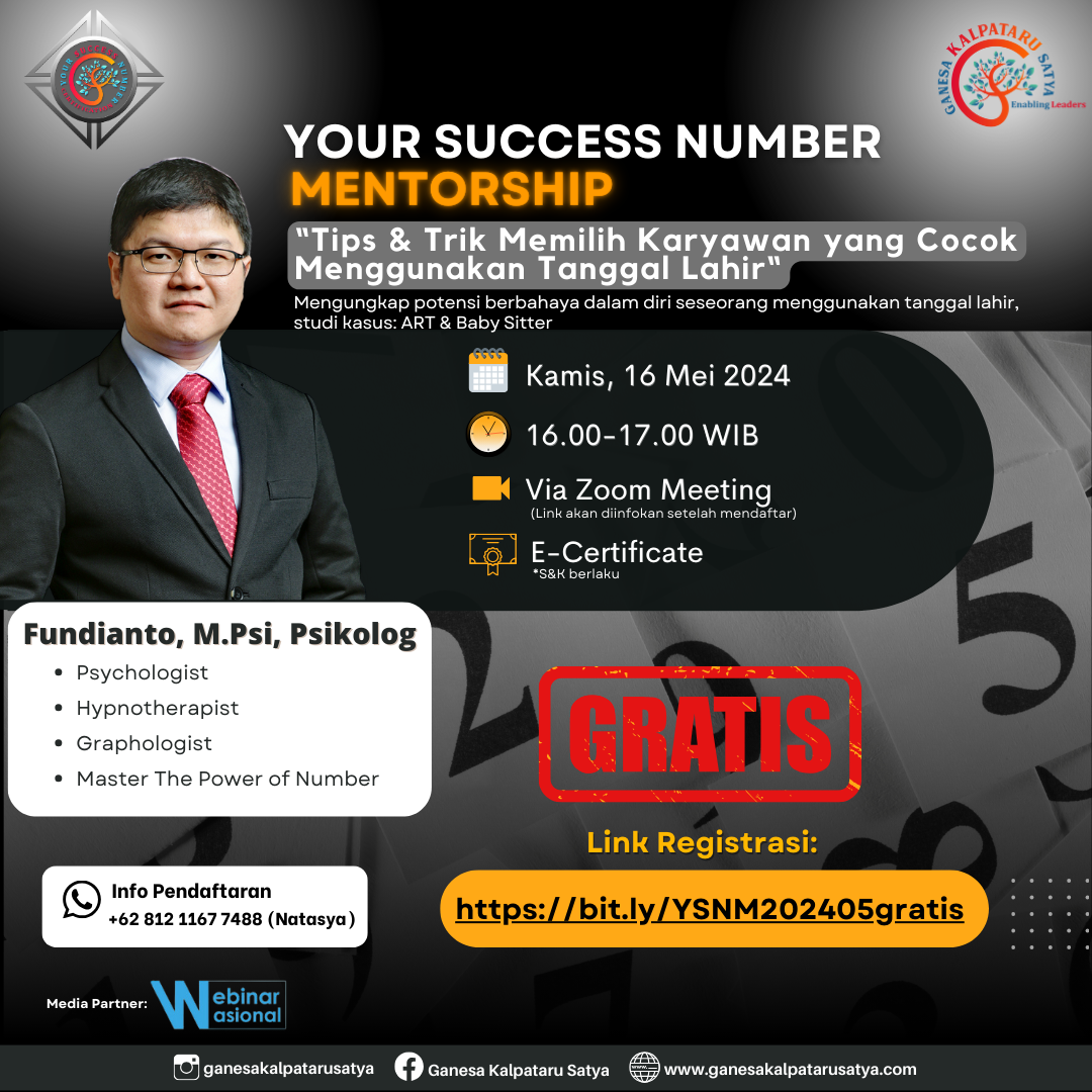 DISC Mentorship: Happy Team! Happy Work!-Memahami Kepribadian Anggota Tim Untuk Menciptakan Lingkungan Kerja yang Menyenangkan Menggunakan DISC